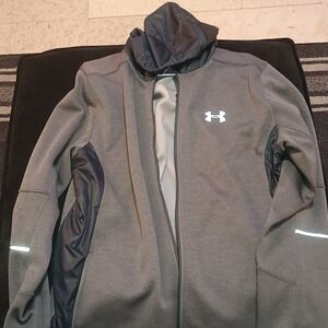 Under Armour Men's Charcoal and Navy Performance Jacket